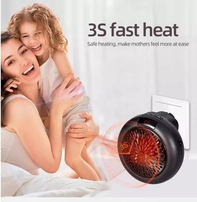 Display LED électrique de 900W 3S chauffage rapide Mini-chauffeur en céramique avec thermostat réglable