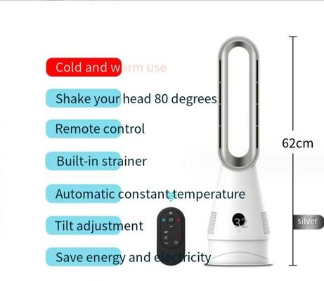 Type de commande Ventilateur de chauffage électrique à distance 3,5 kg Portable 2 en 1 pour plus de commodité