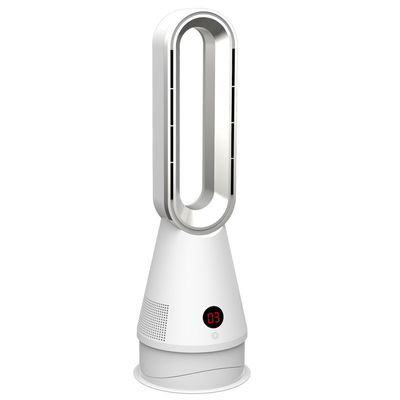 Purificateur d'air de ventilateur portable de 20 pouces pour refroidissement et chauffage sans lame 3,5 kg corps ABS PP