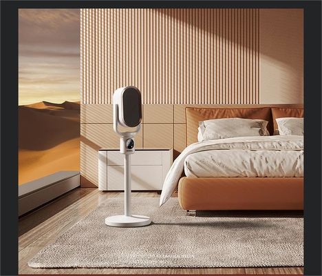 Chauffage de bureau debout avec tête tremblante et télécommande pour le flux d'air d'hiver en été