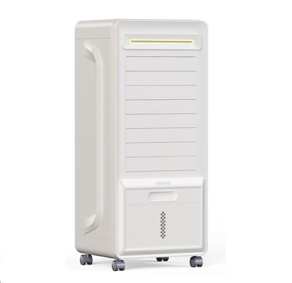 Refroidisseur d'air par évaporation pour espaces personnels avec affichage LED à commande numérique hauteur réglable