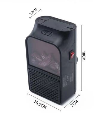 Appareil portable à chauffage rapide à prise personnelle réglable de 900w
