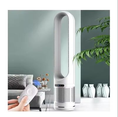 Impression à écran de soie 50 pouces Purificateur d'air refroidissement Ventilateur électrique sans lame avec télécommande