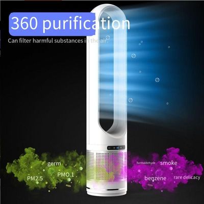 Ventilateur sans lame de refroidissement à 105 cm de haut avec filtre HEPA