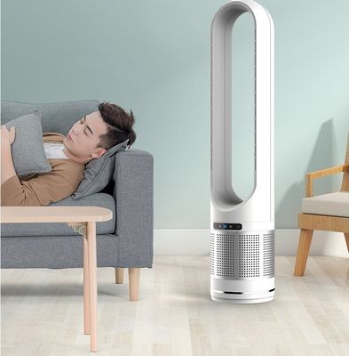 Ventilateur sans lame de refroidissement à 105 cm de haut avec filtre HEPA