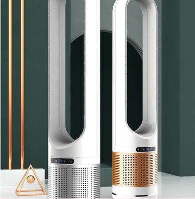 Ventilateur de refroidissement d'air électrique debout à domicile intelligent avec un grand design sans lame vertical de 50 pouces