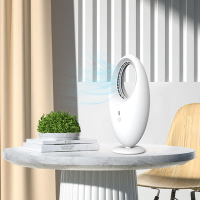 Ventilateur de bureau électrique portable Mini USB rechargeable Ventilateur de table sans lame ABS Ventilateur de tour PC