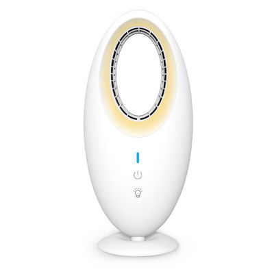 Ventilateur de bureau électrique portable Mini USB rechargeable Ventilateur de table sans lame ABS Ventilateur de tour PC