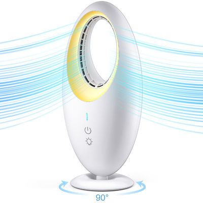 Ventilateur de bureau électrique portable Mini USB rechargeable Ventilateur de table sans lame ABS Ventilateur de tour PC