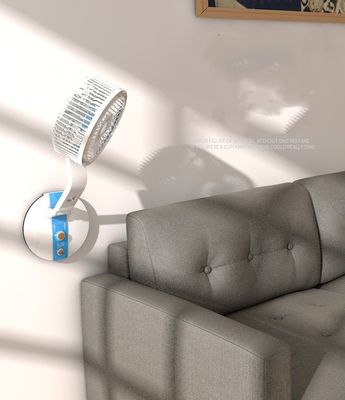 Protable Mini Petit Ventilateur à main rechargeable populaire avec lumière LED et vitesse réglable