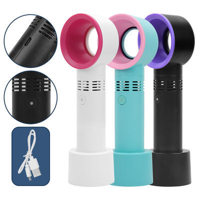 Air de refroidissement Mini ventilateur portable sans lame avec charge USB Rechargeable Temps de charge 2-3 heures