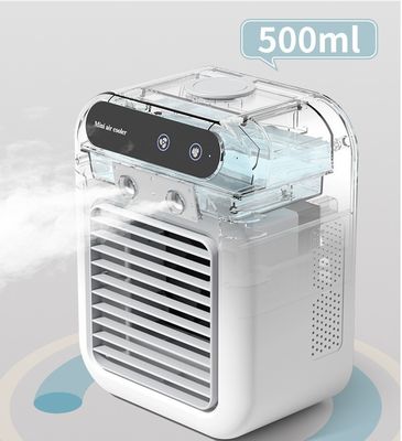 Poids net 700 g Ventilateur de refroidissement portable avec humidificateur et alimentation USB 5V