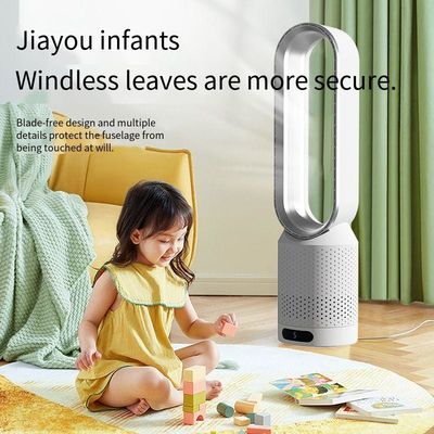 Ventilateur sans lame de 20 pouces 2 heures avec écran tactile et technologie de circulation d'air