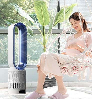 Ventilateur de refroidissement à air faible bruit Purification sans feuilles 2 en 1 Ventilateur sans lame pour le commerce