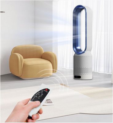 Ventilateur de tour électrique commercial avec télécommande tactile et conception sans lame