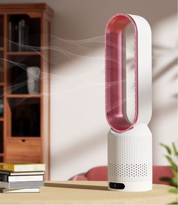 Ventilateur de tour électrique commercial avec télécommande tactile et conception sans lame