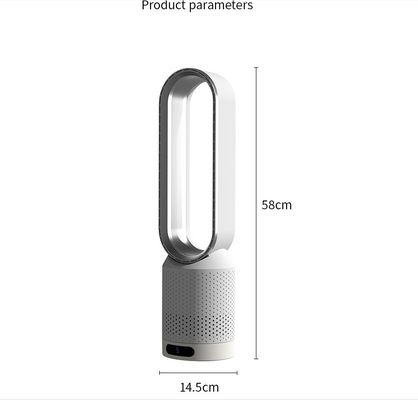 20 pouces ventilateur de circulation d'air sans lame 2 heures chronomètre NUL réglable hauteur télécommande