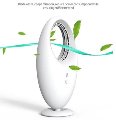 Anglais Langue d'utilisation Ventilateur de bureau portable et rechargeable USB sans lame pour garage
