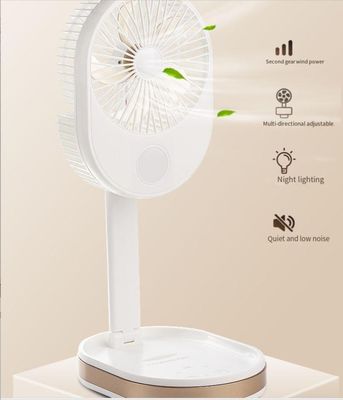 Logo personnalisé Petit ventilateur pliable portable pour la recharge de bureau à domicile