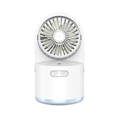 Ventilateur de brouillard de table avec mini ventilateur USB et pulvérisateur d'humidification domestique Temps de charge 3,5 heures