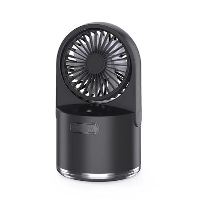 2 en 1 Mini ventilateur Humidificateur Ventilateur portable avec fonction Ventilateur électrique USB rechargeable