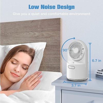 Ventilateur de brouillard d'eau rechargeable USB pour le refroidissement et l'humidification du bureau à domicile