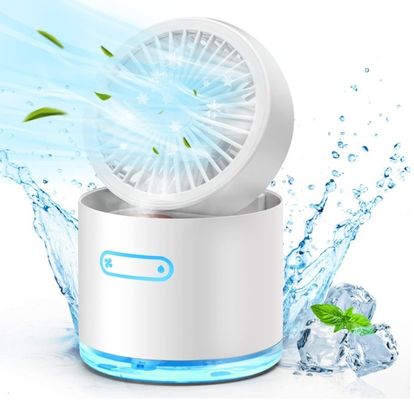 Ventilateur de table rechargeable USB pour le bureau à domicile Ventilateur de bureau pliable