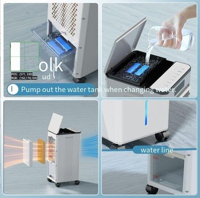Impression à écran de soie ménager ventilateur réfrigérateur à pulvérisation climatiseur ventilateur refroidi à l'eau