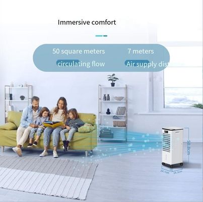 Ventilateur de refroidissement électrique portable 3 en 1 Ventilateur de purification d'air intelligent avec refroidisseur d'air à l'eau