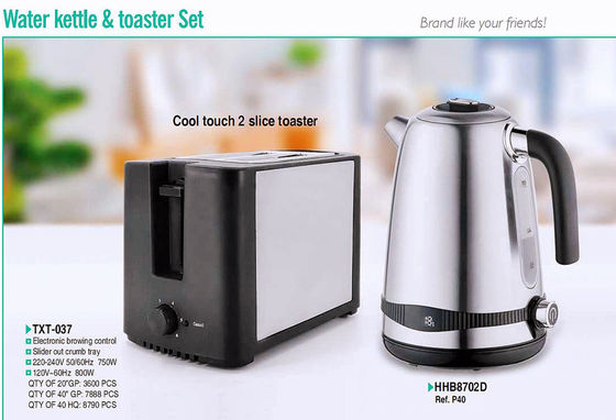 Toaster à la touche froide en acier inoxydable pour usage domestique