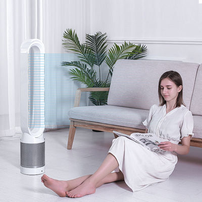 Ventilateur de tour de refroidissement sans lame de 42 pouces avec purificateur d'air Hepa et télécommande intelligente 2024