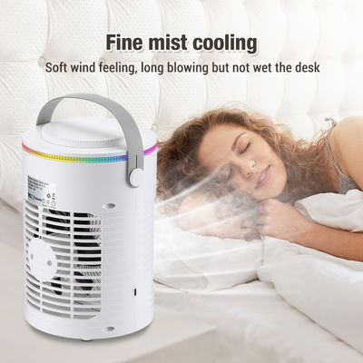 Anglais Langue d'exploitation Ventilateur de refroidissement à alimentation USB Humidificateur multifonctionnel pour la maison