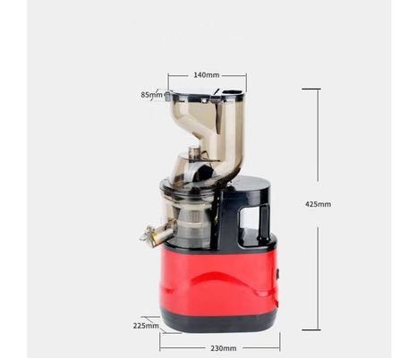 Juicer lent à grande bouche Juicer électrique pour ménage de jus de légumes