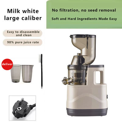 Juicer lent à grande bouche Juicer électrique pour ménage de jus de légumes
