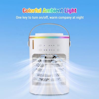 Ventilateurs de table de bureau à domicile Mini-réfrigérateur d'air personnel évaporatif portable avec prise USB