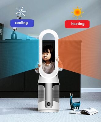 Ventilateur de tour de chauffage de refroidissement sans lame de 20 pouces avec purificateur d'air Hepa