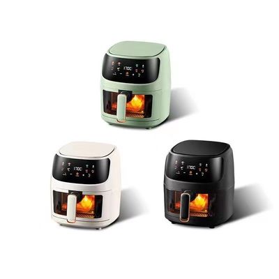 Friteuse à air chauffant électrique en acier inoxydable avec puissance de feu élevée et écran tactile