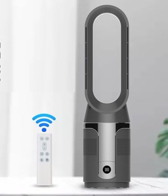 Commande à distance Portable 3 en 1 chauffage filtre à air ventilateur de tour pour chauffe-eau double et électrique