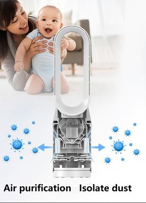 Commande à distance Portable 3 en 1 chauffage filtre à air ventilateur de tour pour chauffe-eau double et électrique