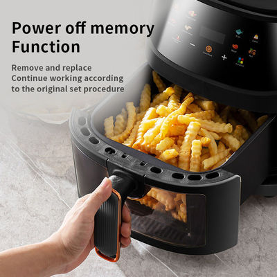 Appareil de friture à air chaud multifonctionnel à fenêtre visible