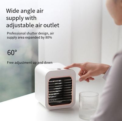 16*13*14.5cm 4000mAh Mini ventilateur de climatisation rechargeable Ventilateur de refroidissement portable
