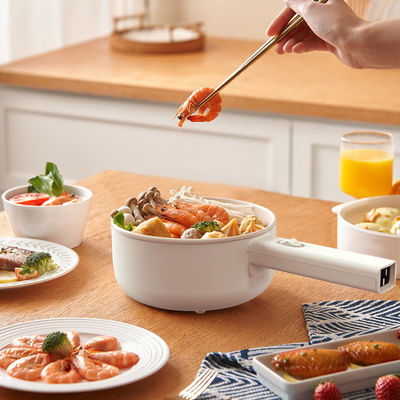 Cuisinière électrique multifonctionnelle pour faire des nouilles ménagères et des casseroles dans les dortoirs