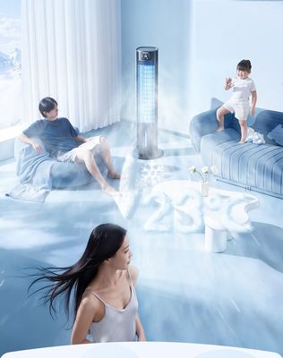 Réfrigération Ventilateur de climatisation électrique vertical pour refroidissement silencieux