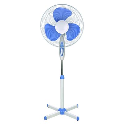 Ventilateur électrique de 16 pouces à base croisée à refroidissement par air à piédestal oscillant