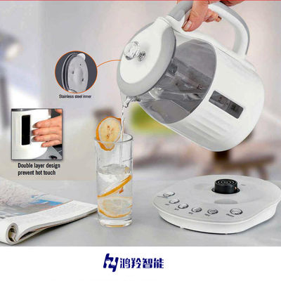 Chaudière à thé électrique recouverte de verre 50/60 Hz pour cuisine domestique