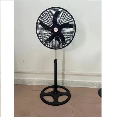 Ventilateur électrique de 16 pouces à base croisée à refroidissement par air à piédestal oscillant