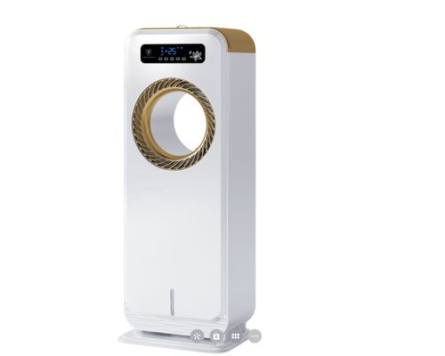 Conditionneur d'air d'eau mobile personnel avec télécommande et ventilateur de pulvérisation de brouillard sans feuilles