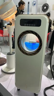 Puissant ventilateur de brouillard sans lame avec filtre à poussière détachable et contrôle tactile
