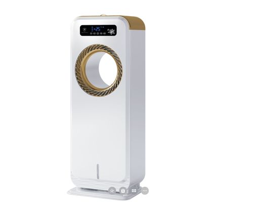 Ventilateur à pulvérisation d'humidification verticale Ventilateur d'air personnalisé évaporatif Ventilateur portable portable