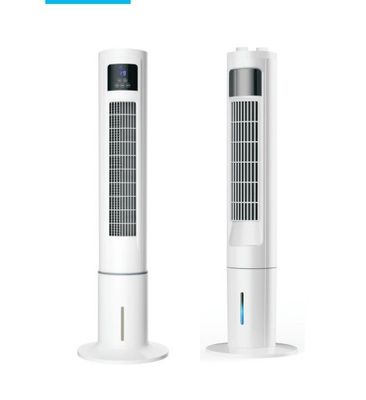 Ventilateur de sol électrique avec humidificateur et refroidissement par eau